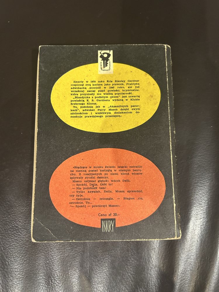 Blondynka z podbitym okiem - Erle Stanley Gardner
