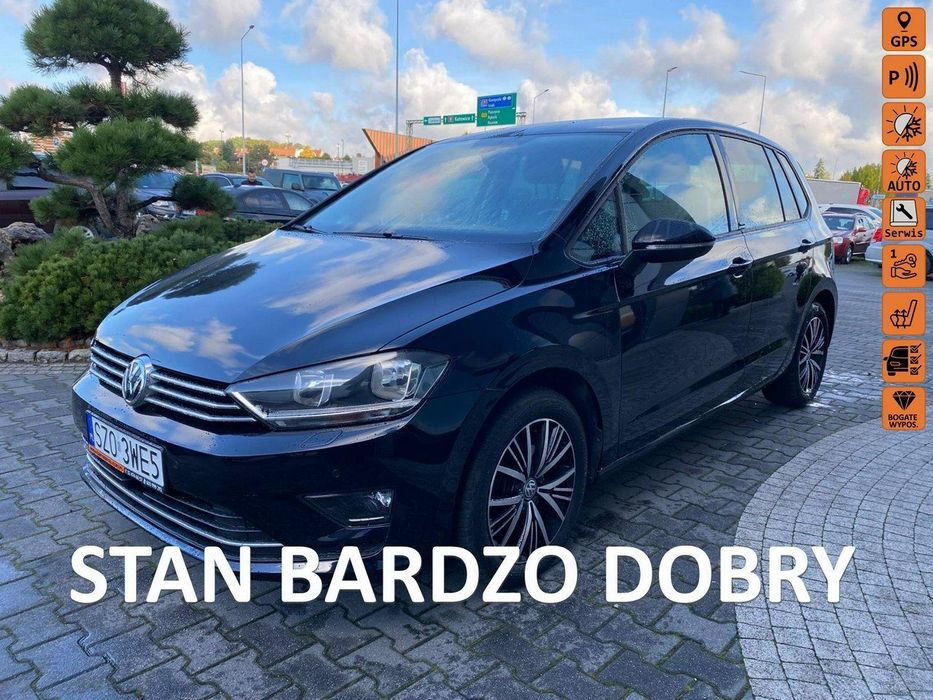 Volkswagen Touran niski przebieg, podgrz. fot, navi, PDC, DRL, HIGHLINE, multifunkcja