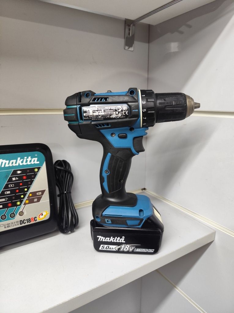 Makita DDF 482 акумуляторний шуруповерт Макіта оригінал