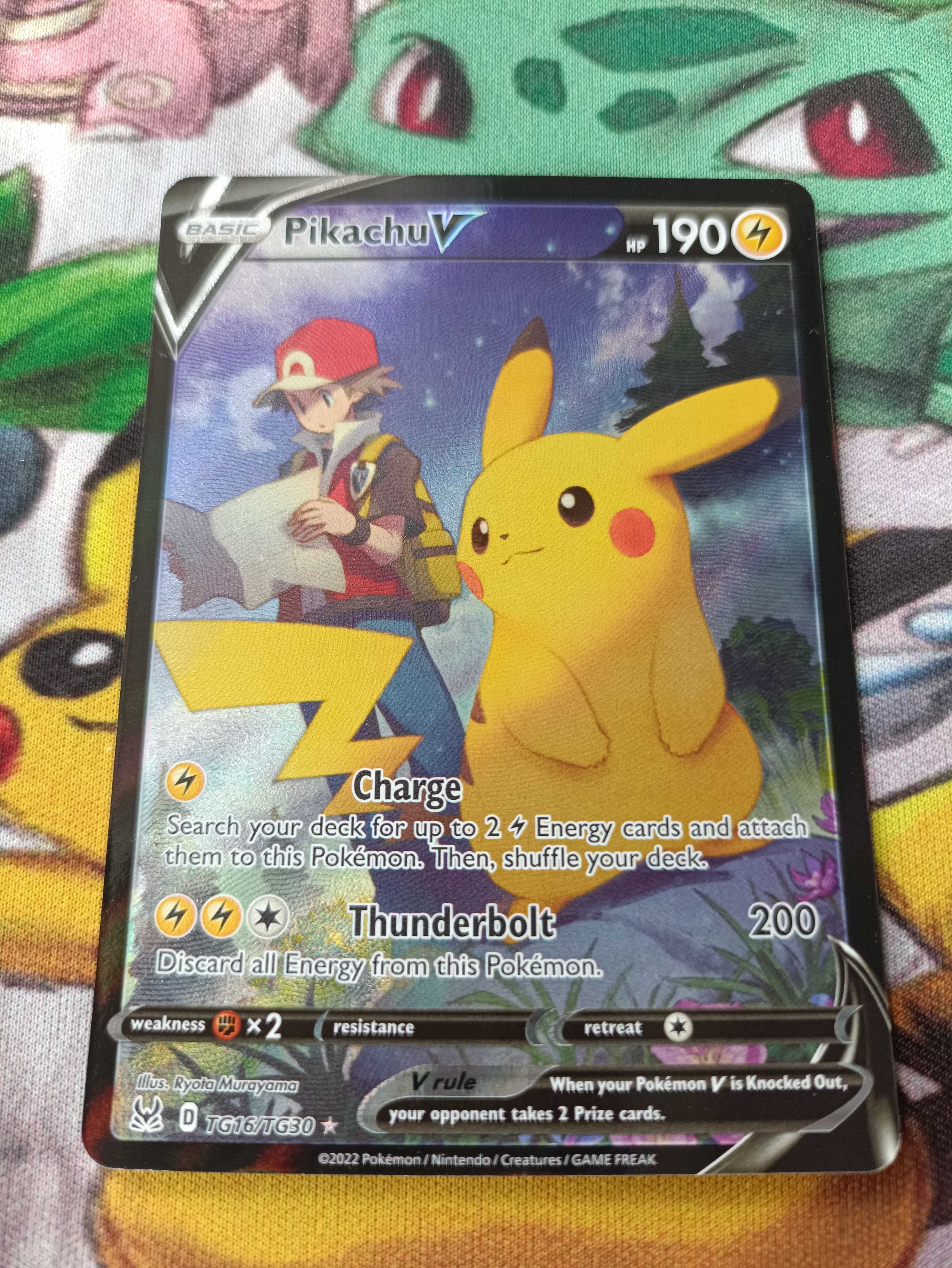 Pikachu V (LOR TG16)
Lost Origin - Karta Pokemon TCG