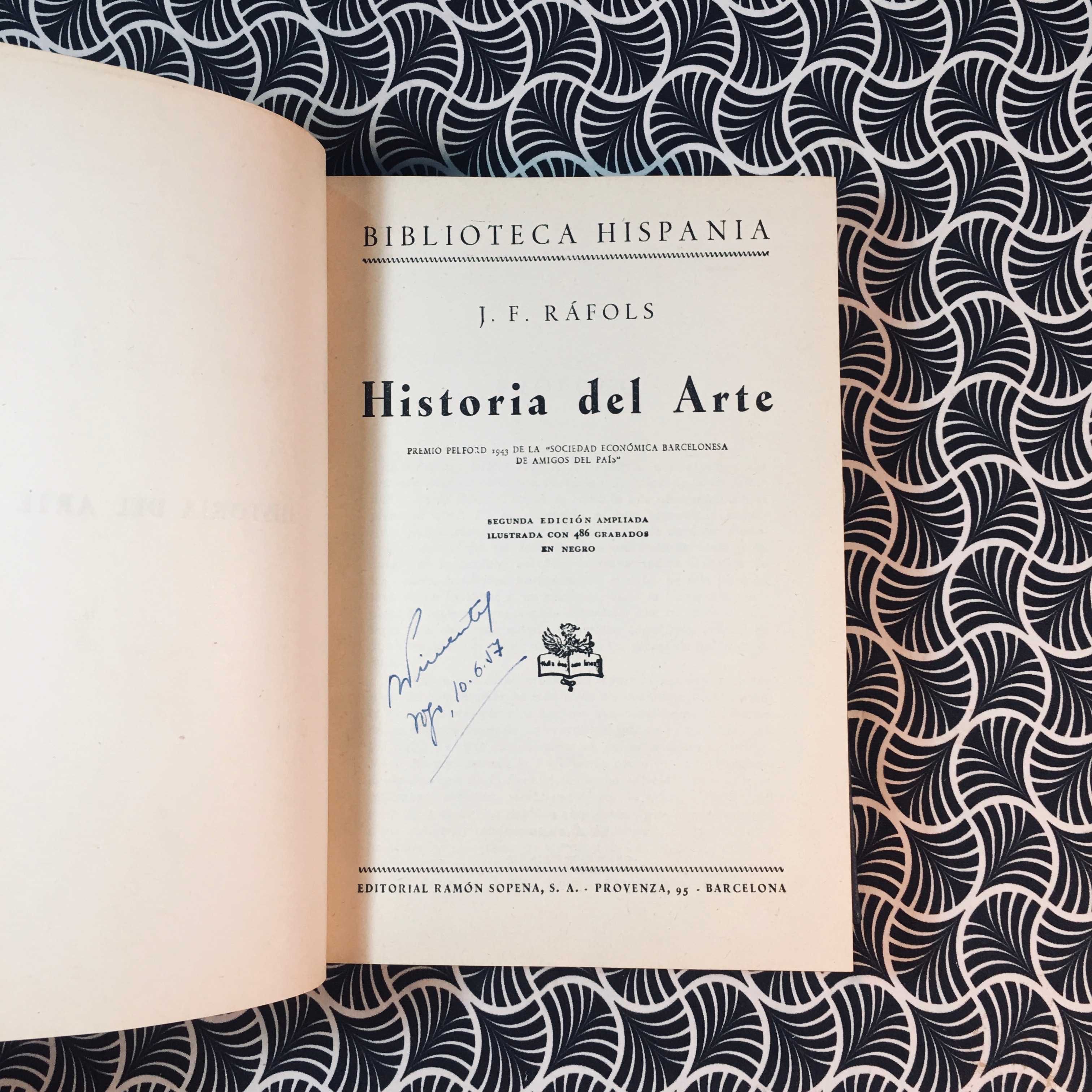 História Del Arte - J. F. Ráfols