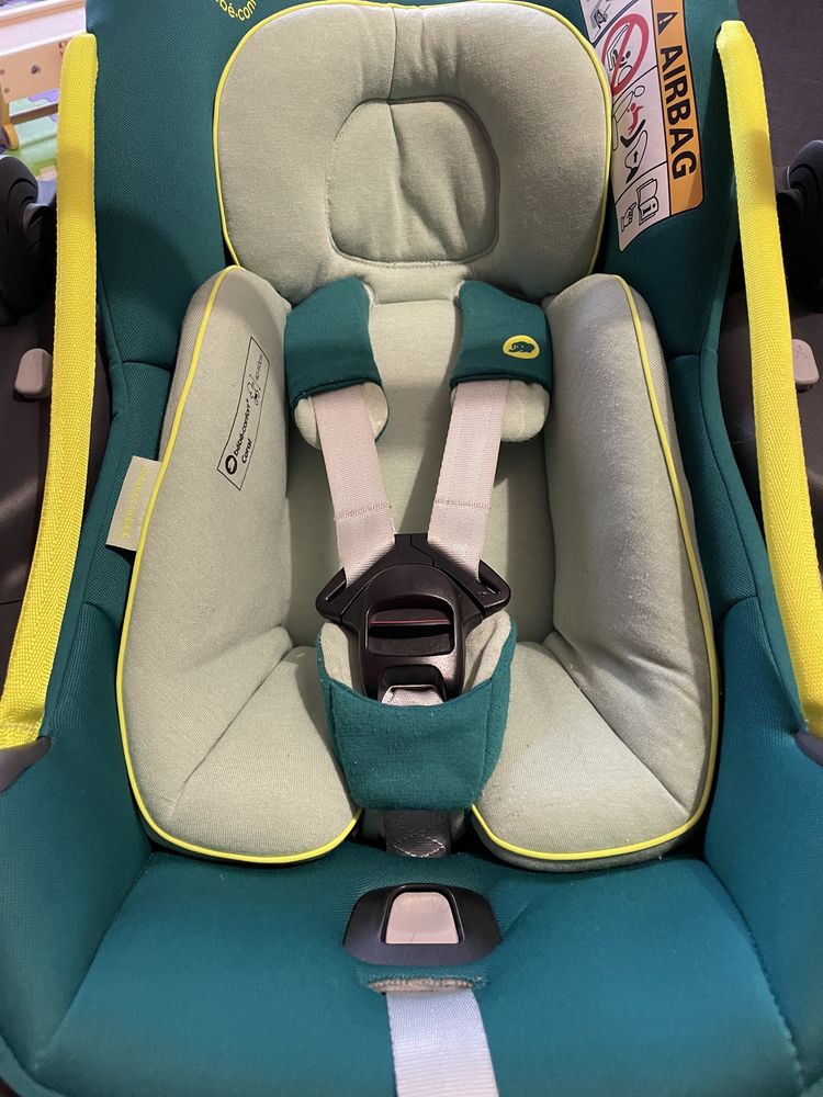 Cadeira Auto - Bebé Confort Maxi Cosi Coral + Base Isofix