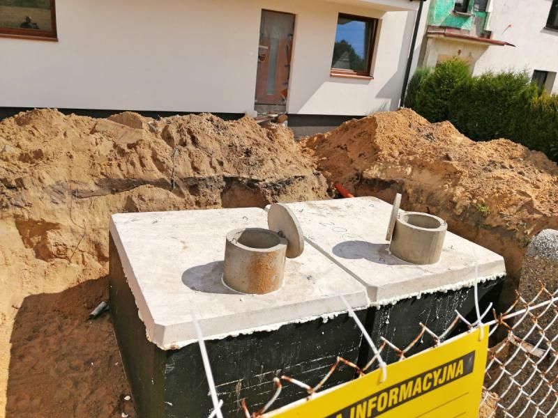 Szamba betonowe zbiorniki na szambo 4-12m z WYKOPEM Góra Kalwaria