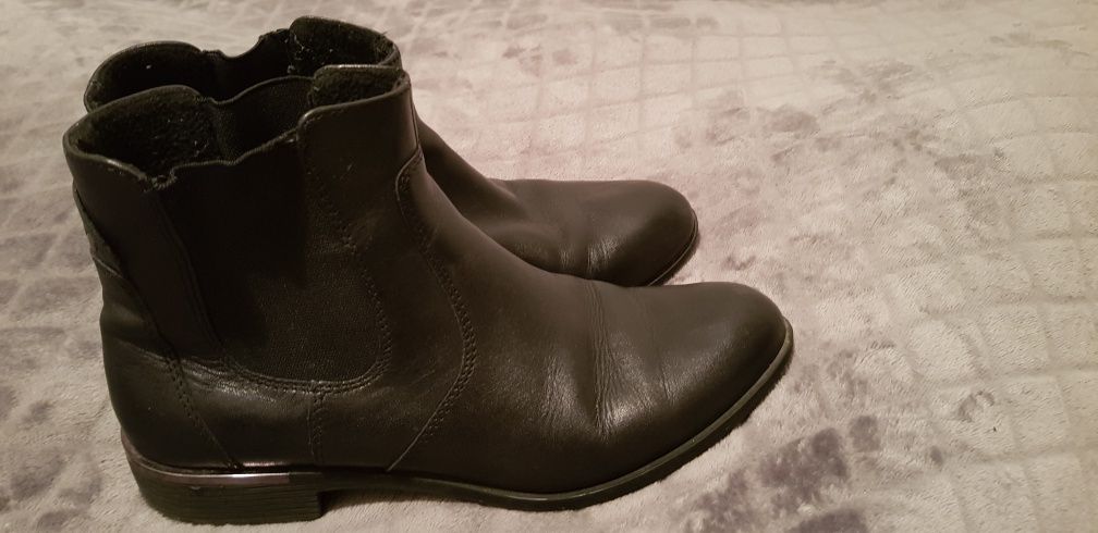 Botki skórzane Lasocki