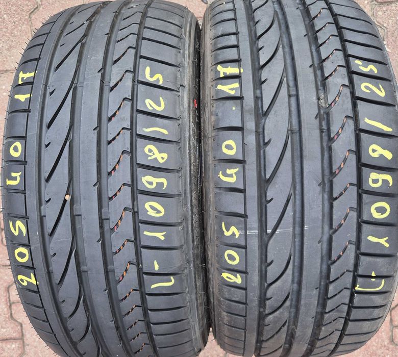 205/40r17 84W (L1098/25)08 2szt 7mm Potenza RE050A BRIDGESTONE