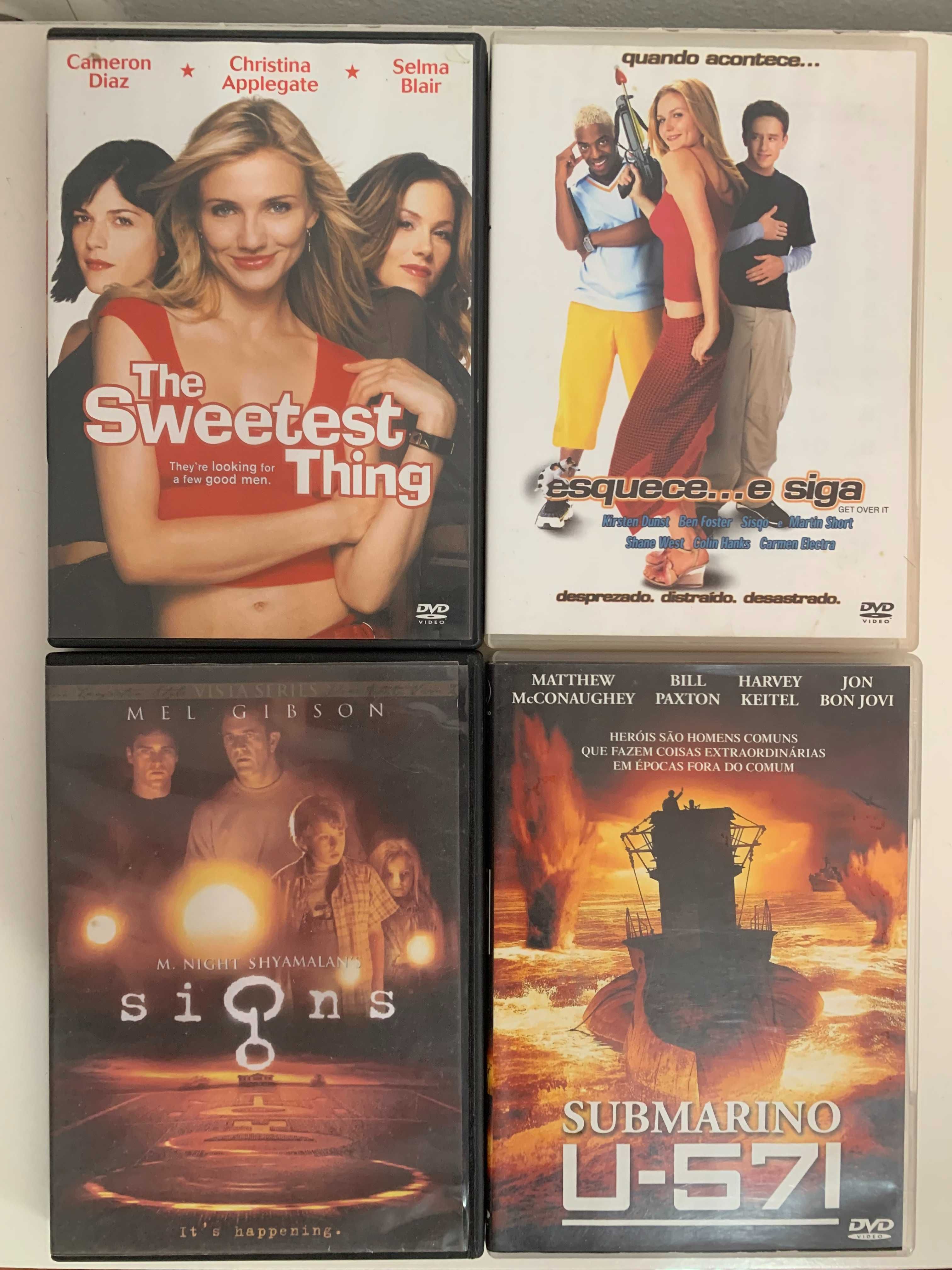 DVDs originais - Filmes/Música