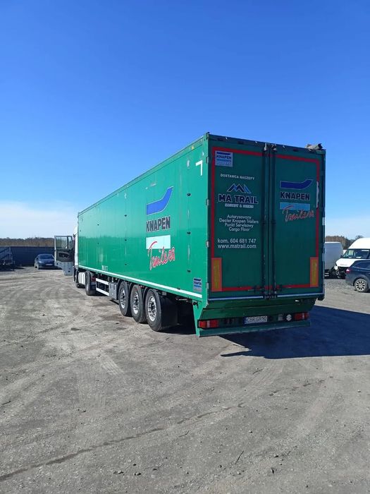 Knapen K100  Knapen ruchoma podłoga/90m3/2013 rok/oś podnoszona /osie safa