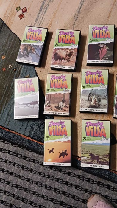 Coleção 26 VHS - Desafios da vida 5€ todos