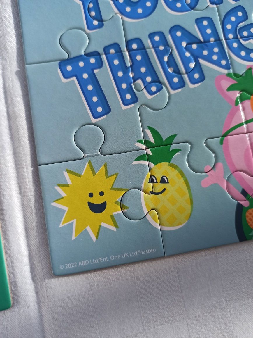 Puzzle Świnka Peppa Peppa pig 3+ 4 in 1
