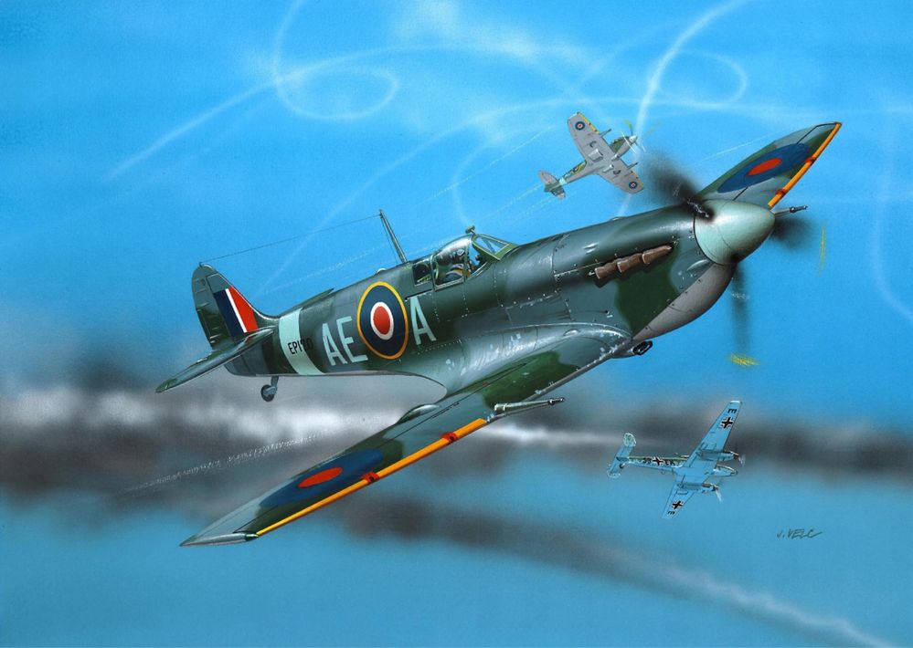 Model do sklejania Revell 04164 samolot Spitfire