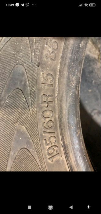 Продам скаты 195/60 Р15