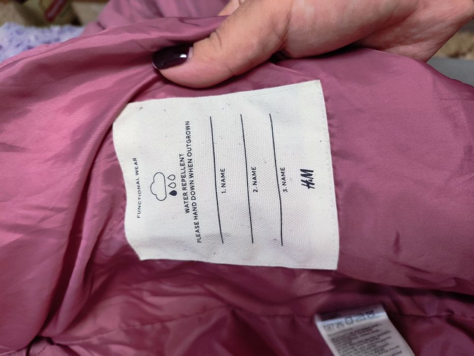 Курточка на дівчинку фірма h&m