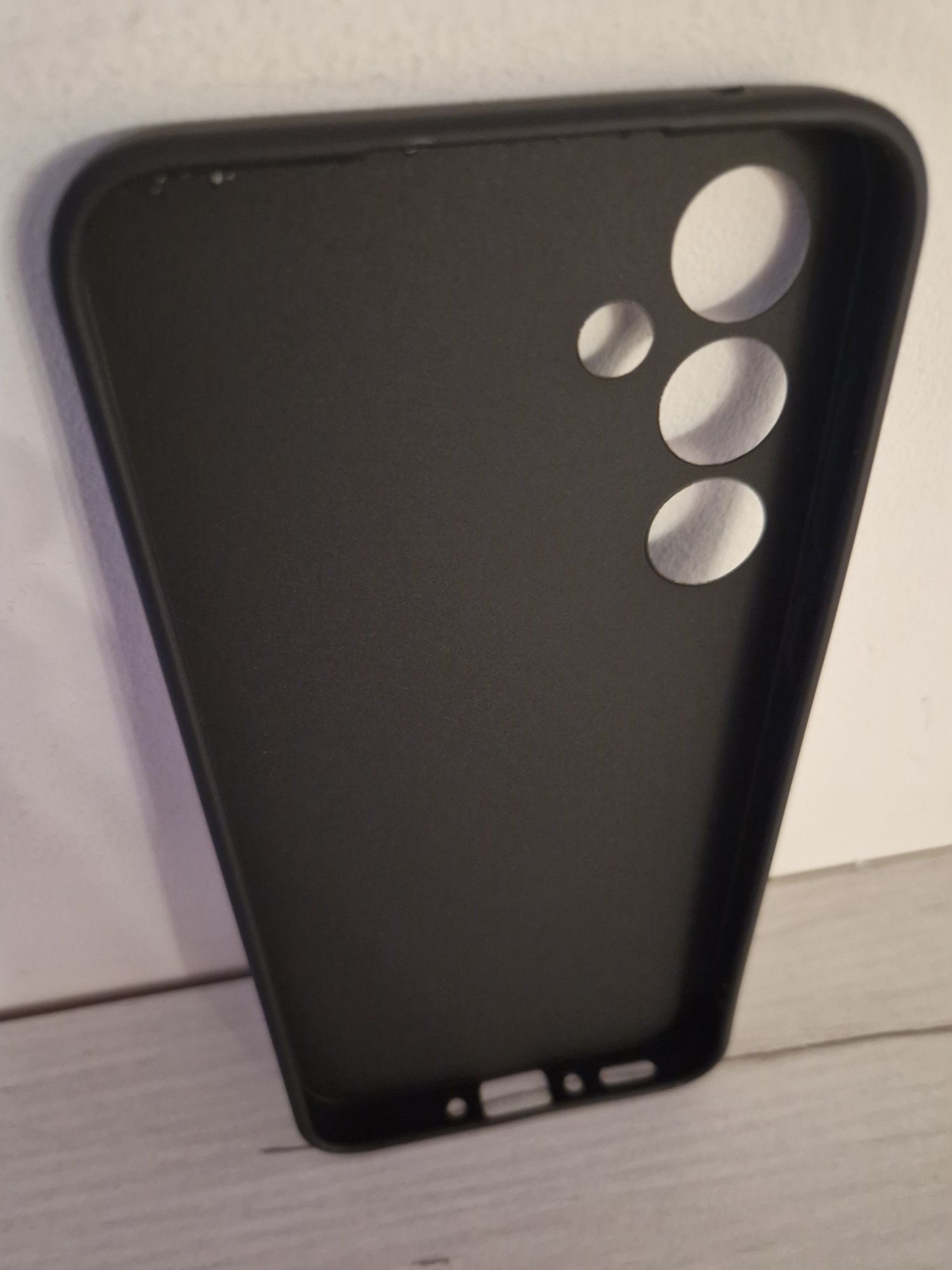 Back Case MATT do SAMSUNG GALAXY A35 Czarny