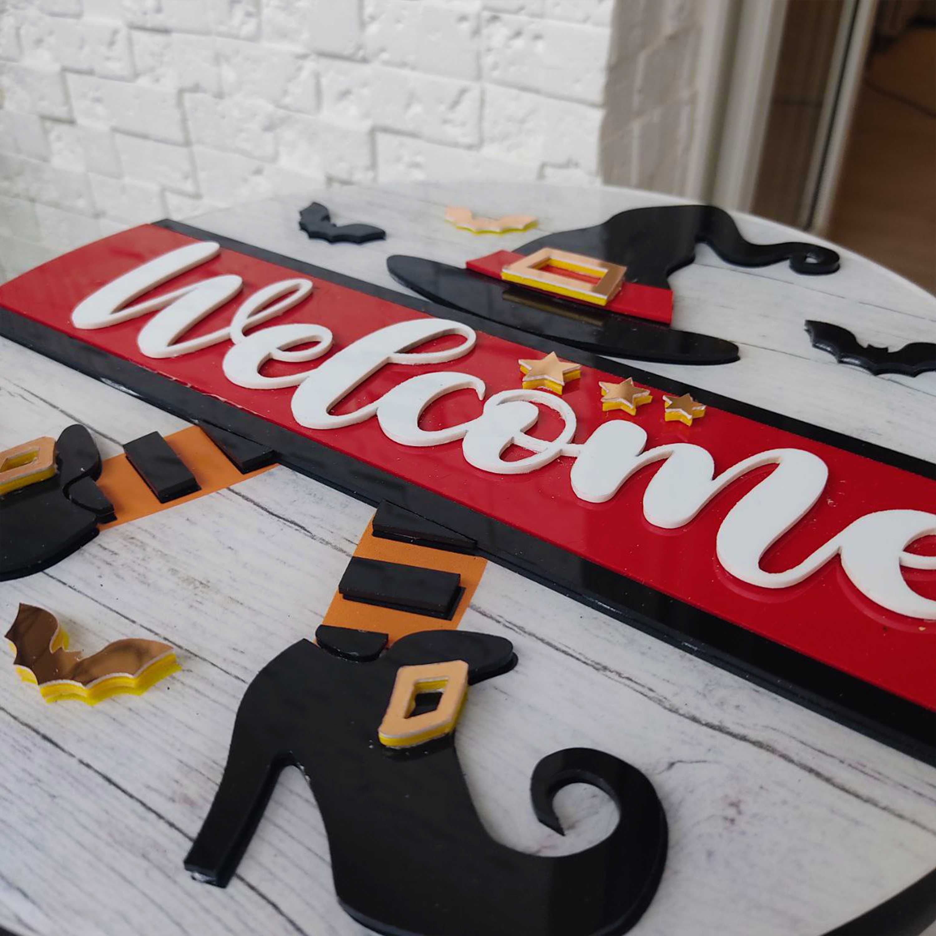 Декор  'Welcome'