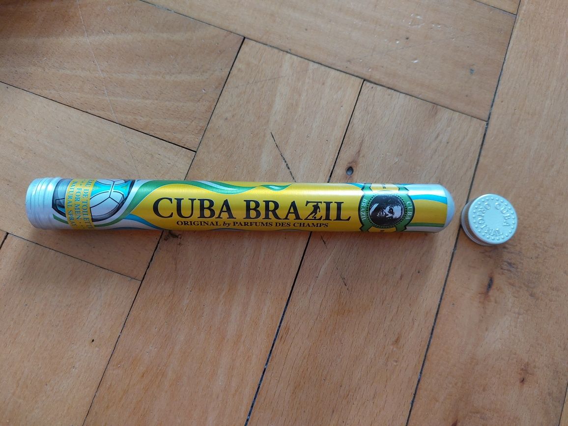 Mała puszka aluminiowa cuba brazil pojemnik