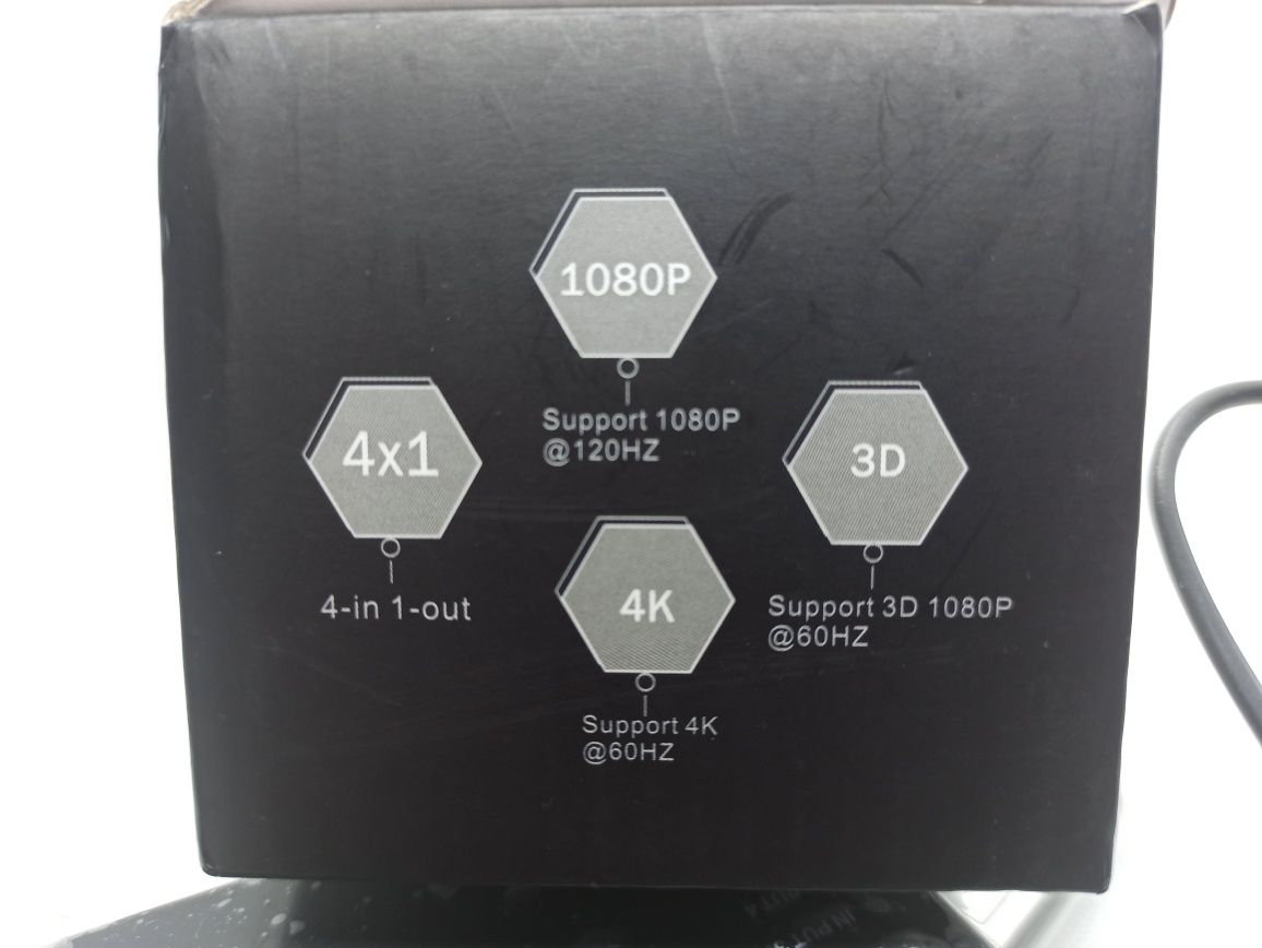 HDMI Switch 4x1 4K HDR Full HD