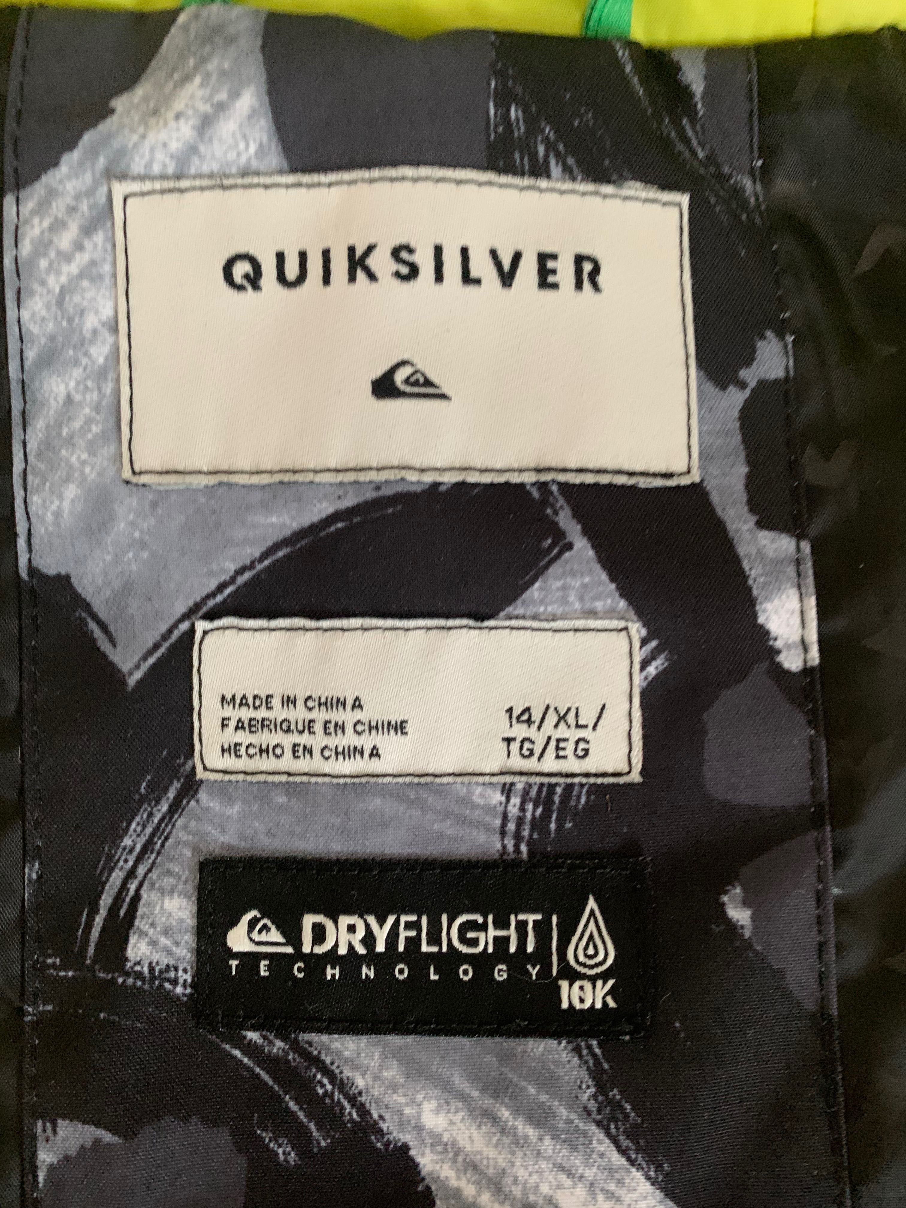 Kurtka dziecięca zimowa narciarska Quiksilver  168/170/172 14/xl