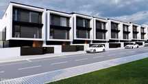 Moradia de Gaveto com dois pisos e garagem lateral