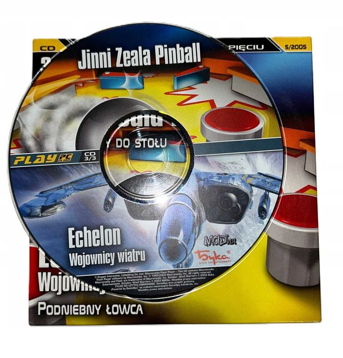 Jinni Zeala Pinball + Echelon Wojownicy Wiatru PL PC