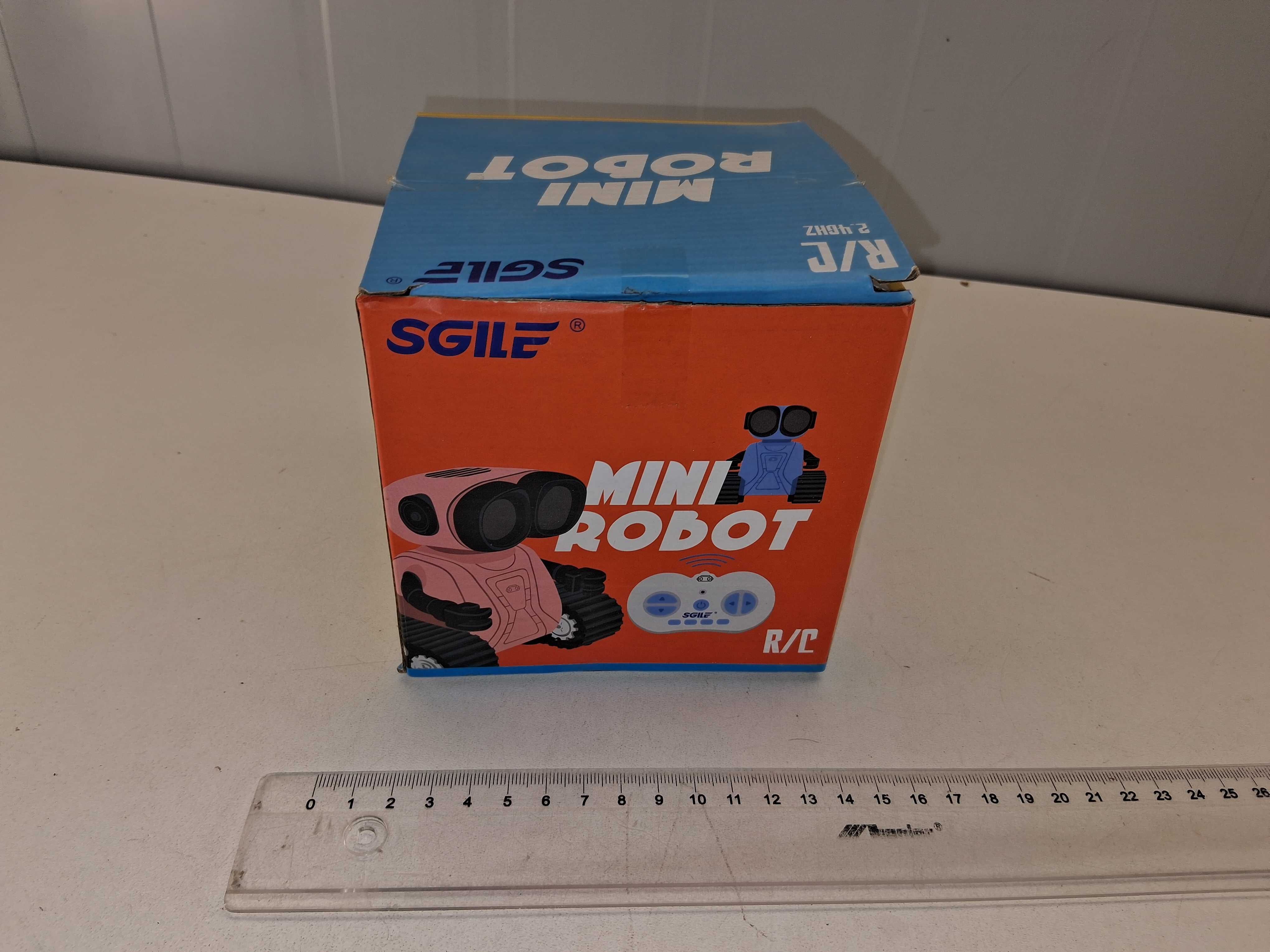 I147 Mini Robot Zdalnie Sterowany Zestaw Różowy SGile RC