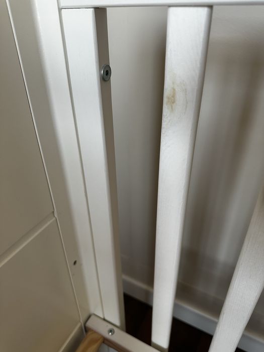 Super Łóżeczko niemowlęce dziecięce Woodies Smooth Cot 120x60 +materac