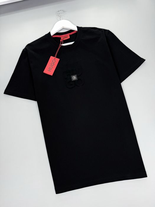 Мужская футболка Hugo Boss big logo чоловіча
