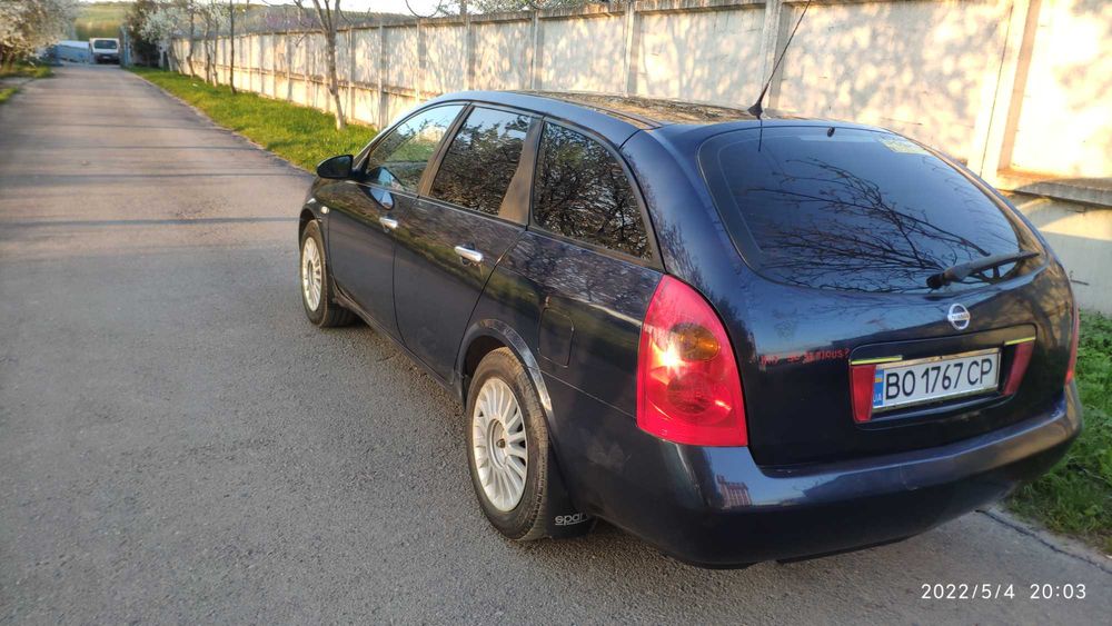 НісанПрімера 2007р ГАЗ/ПРОПАН   свіжа страхівка