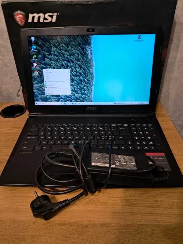 MSI GL62 6QD 15,6" Matt | i5-6gen | Nvidia GTX 950m | 8gb Ram