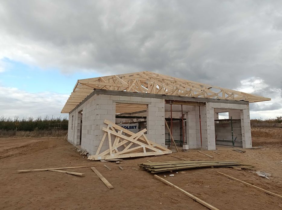 Wiązary Dachowe montaż i dystrybucja. Usługi Dekarskie , dla Ciebie.