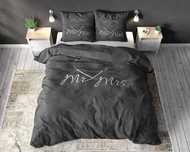 Sleeptime Pościel partnerska Mr. i Mrs. 190 cm x 200 cm 3-części