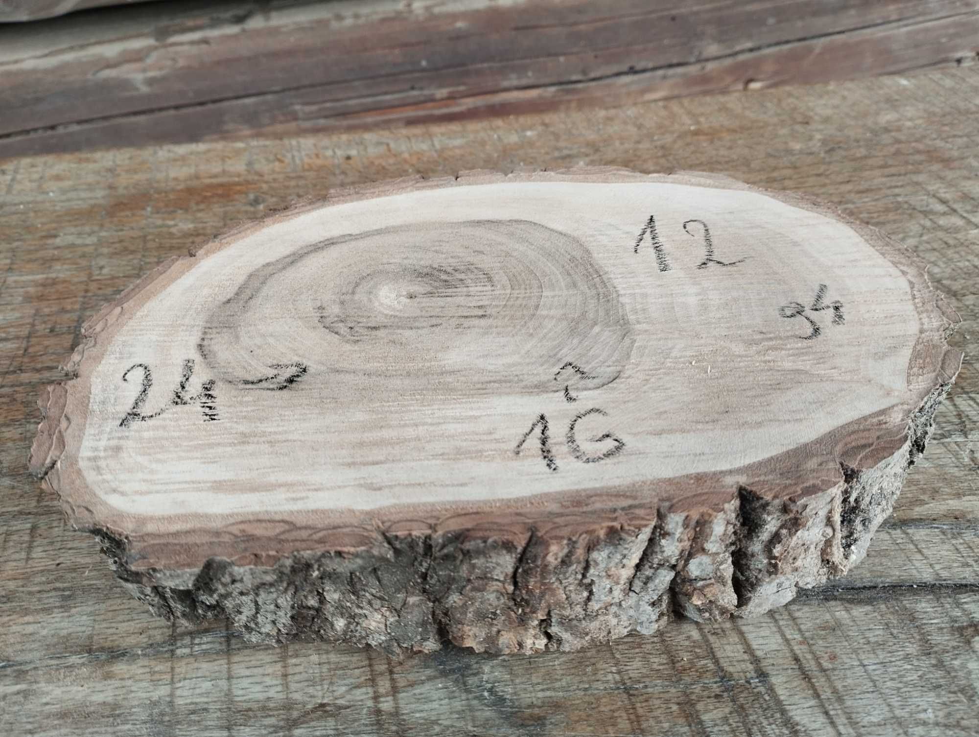 Plastry drewna DIY Piękny Orzech Szlifowany Wstępnie WYBÓR SZTUKI