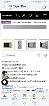 Kuchenka mikrofalowa gorenje