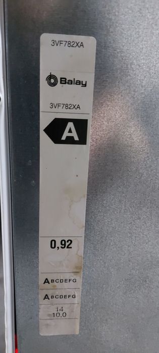 Maquina lavar loica BALAY A++ Encastre