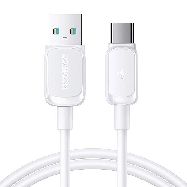 Kabel Joyroom Multi-Color Series A14 USB-A / USB-C 3A 1.2 m - biały