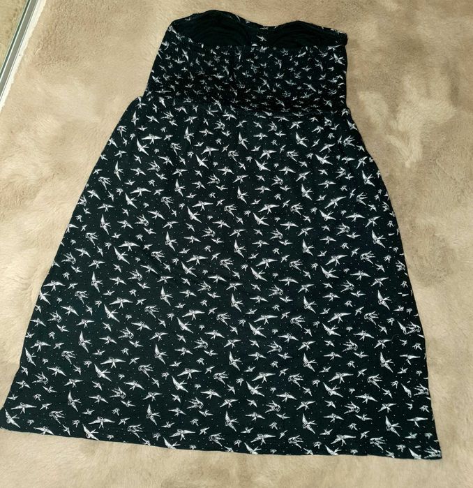 Tuniko - sukienka dziewczęca  BERSHKA