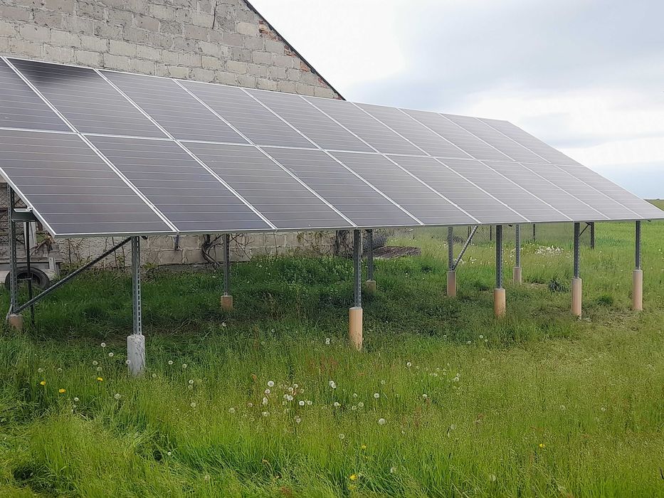Instalacja grunt 10kw Deye  Sofar Hybryda 12Kwp/15KWh