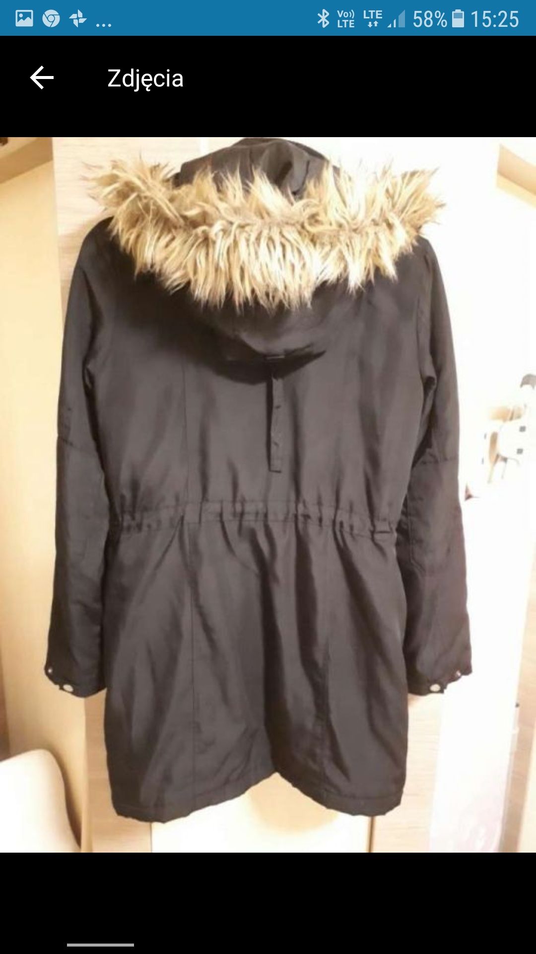 Kurtka płaszcz parka Reserved