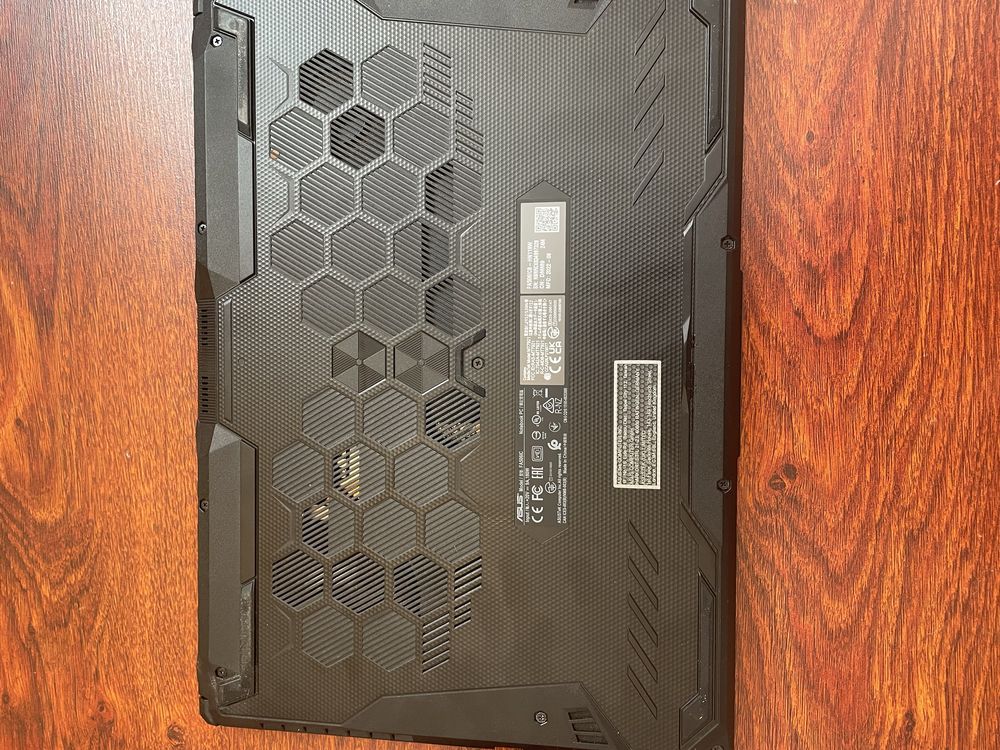 ноутбук asus tuf gaming f15 AMD ryzen 5 4600H 16гб rtx 3050