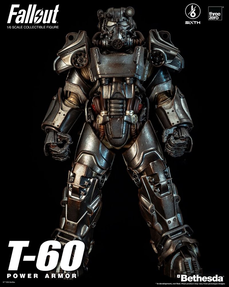 Фігурка 1/6 THREEZERO Fallout T-60 Power Armor тип hot toys