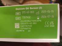 Zestaw 3 sensorów dexcom g6