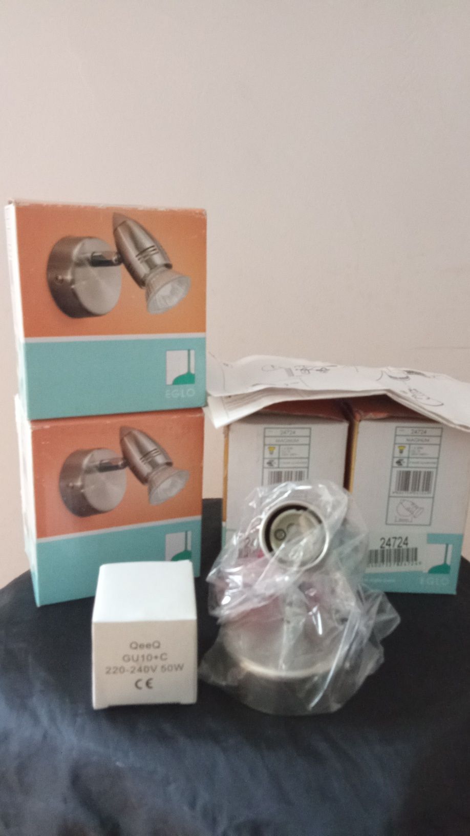 Focos Eglo prateado