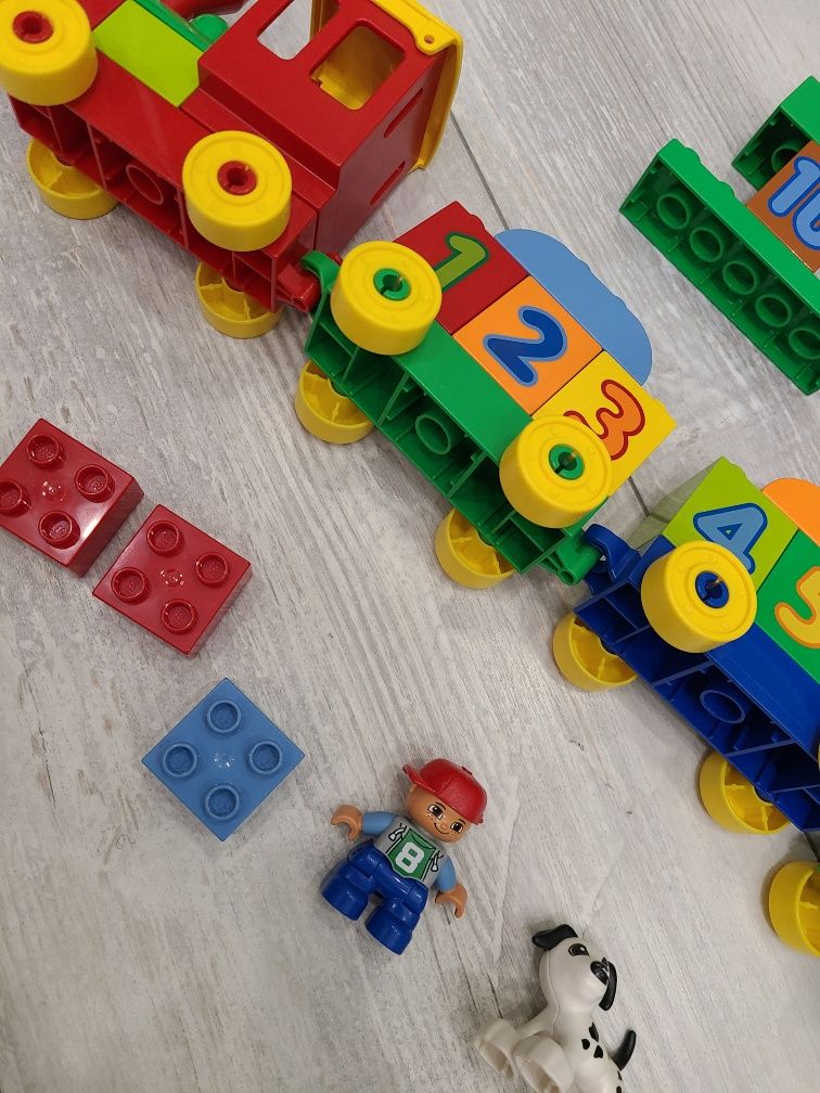 Лего Lego duplo поезд с цифрами 10558