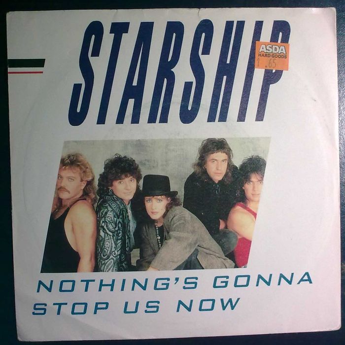 Starship-Nothing's Gonna Stop Us Now -sp 7''