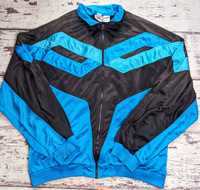 Niebieska śliska kurtka Nike vintage 90's retro y2k szelest
