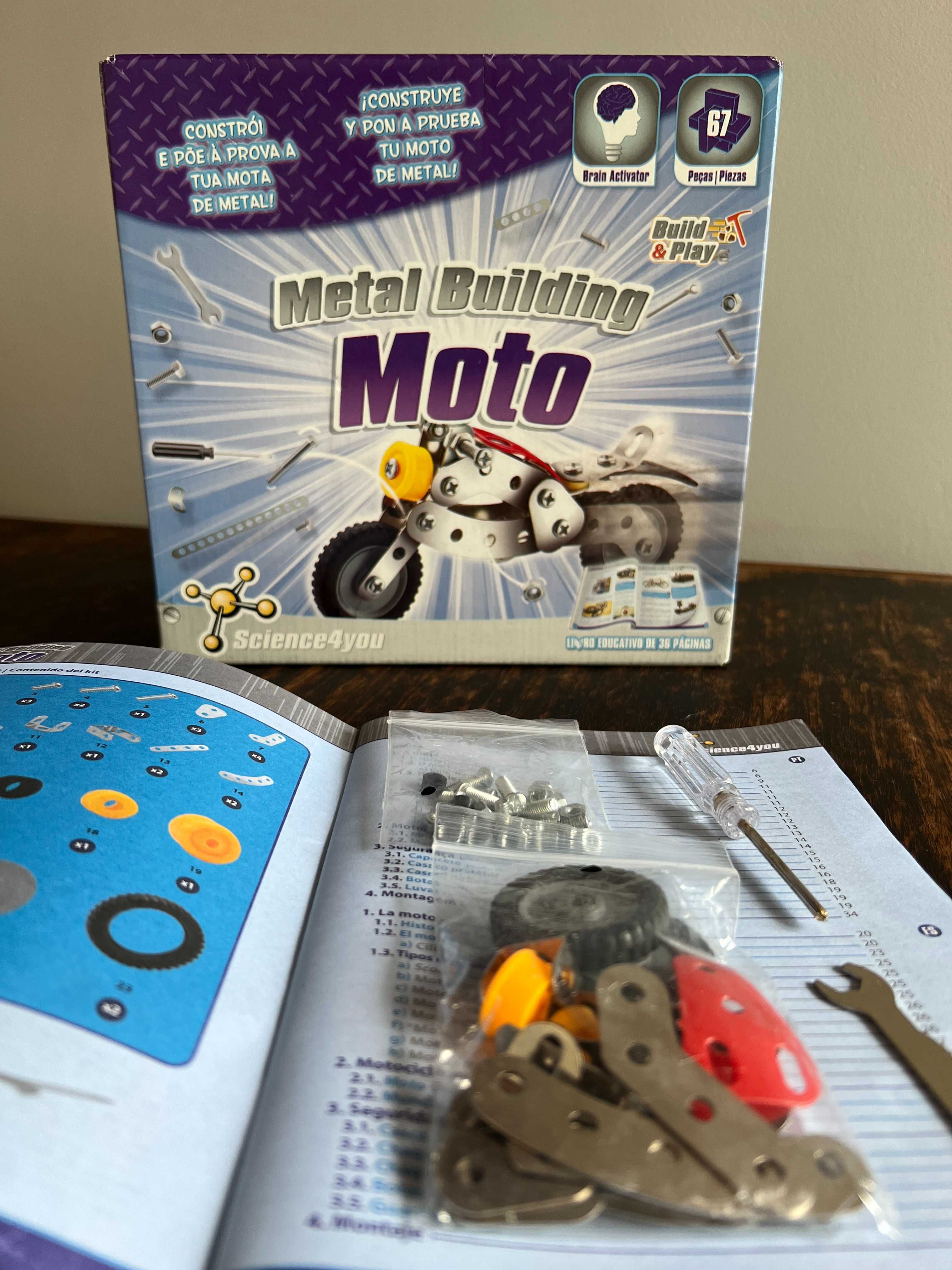 Conjunto de Construção : Moto Metal Building (Science 4 You)