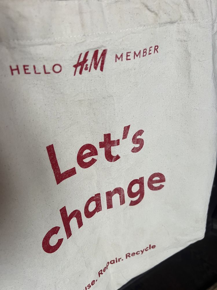 Сумка тряпичная H&M