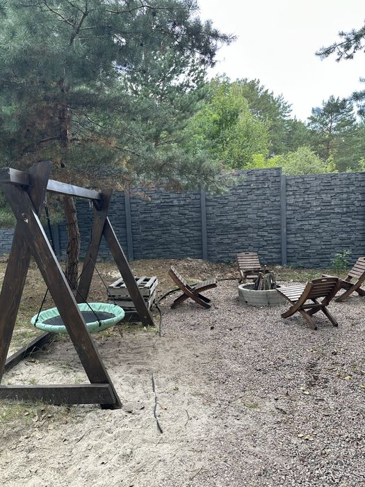 Оренда будинку з сауной та чаном у лісі