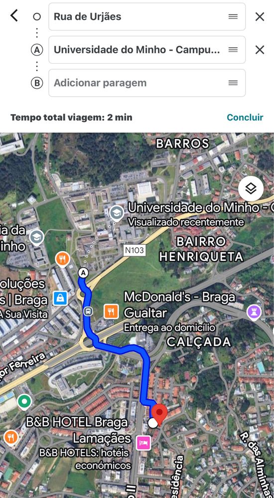 Alojamento universitario  T1 + 1 junto a UM a 2 minutos