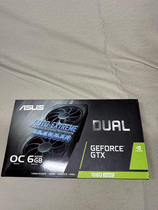 видеокарта asus gtx 1660 super 6gb