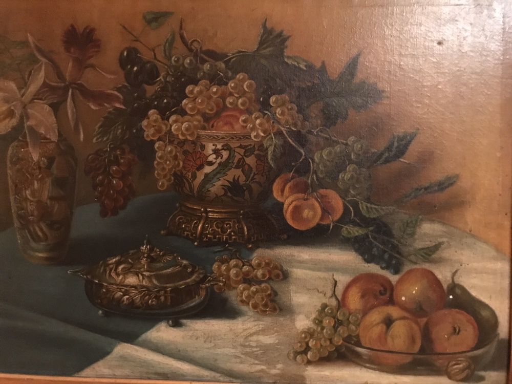 Duży Obraz salonowy martwa natura owoce